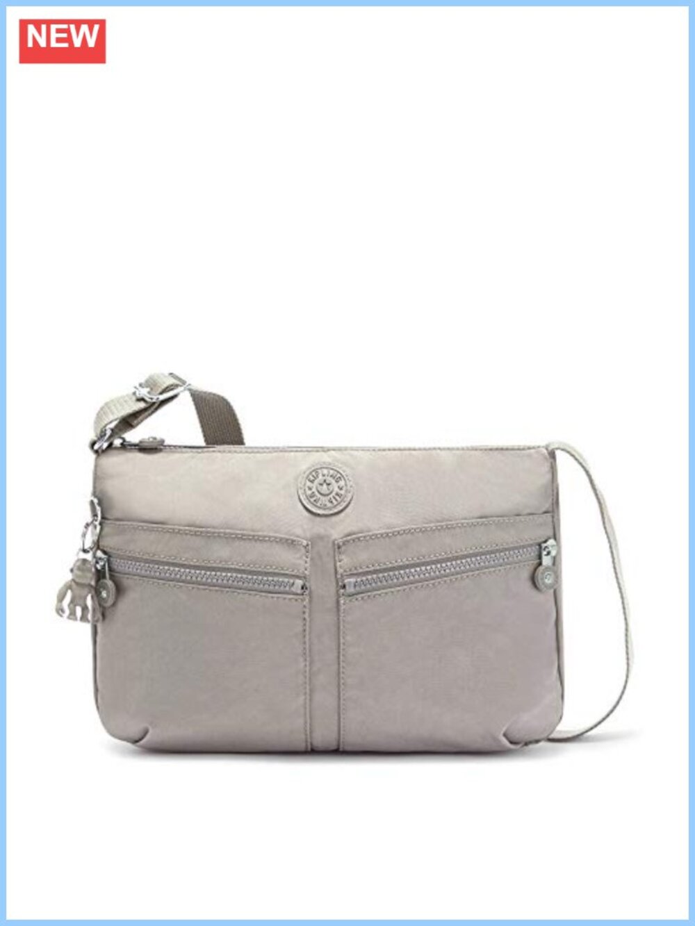 Kipling Izellah Crossbody Bag Crinkled Nylon Lightweight